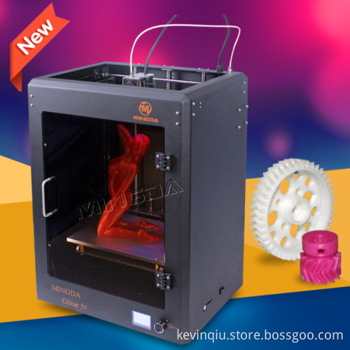 MINGDA 3D Printer Glitar 5c,Hight precision 3d printer printing size 450*350*420mm5